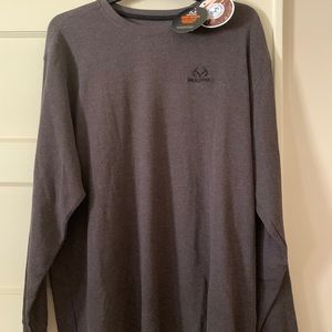 Realtree Men’s Thermal Crewneck NWT